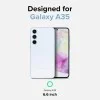 Калъф за Samsung Galaxy A35 5G - Ringke Fusion Card - Прозрачен