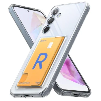 Калъф за Samsung Galaxy A35 5G - Ringke Fusion Card - Прозрачен