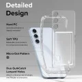 Калъф за Samsung Galaxy A35 5G - Ringke Fusion Card - Прозрачен