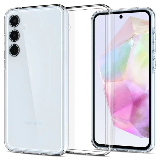 Калъф за Samsung Galaxy A35 5G - Spigen - Ultra Hybrid - Clear