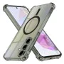 Калъф за Samsung Galaxy A35 5G - Techsuit - Удароустойчив Clear Silicone MagSafe - Черен дим