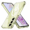 Калъф за Samsung Galaxy A35 5G - Techsuit - Удароустойчив Clear Silicone MagSafe - Прозрачен
