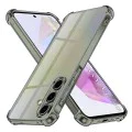 Калъф за Samsung Galaxy A35 5G - Techsuit - Удароустойчив Clear Silicone - Опушено Черен