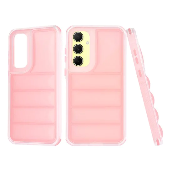Калъф за Samsung Galaxy A35 5G - Wave Shield - Розов
