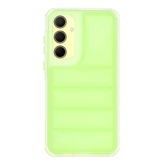 Калъф за Samsung Galaxy A35 5G - Wave Shield - Зелен