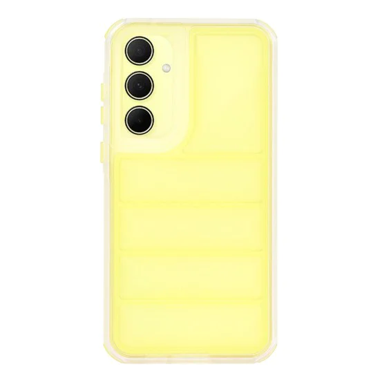 Калъф за Samsung Galaxy A35 5G - Wave Shield - Жълт