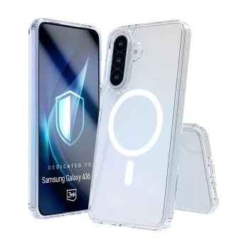 Калъф за Samsung Galaxy A36 5G - 3mk - Armor MagCase - Прозрачен
