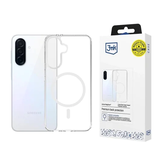 Калъф за Samsung Galaxy A36 5G - 3mk - Armor MagCase - Прозрачен