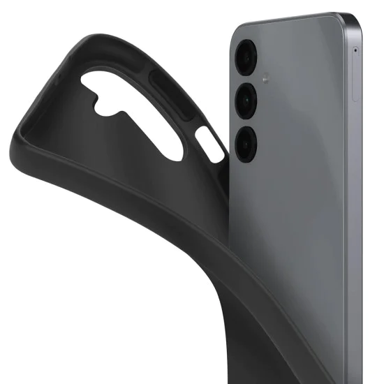 Калъф за Samsung Galaxy A36 5G / A56 5G - 3mk - [Оп.] ComfortDuo Glass + Matt Case - Черен