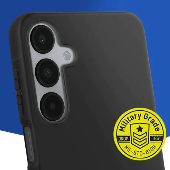 Калъф за Samsung Galaxy A36 5G / A56 5G - 3mk - [Оп.] ComfortDuo Glass + Matt Case - Черен