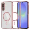 Калъф за Samsung Galaxy A36 5G / A56 5G - Luxury Crystal MagSafe - Розов