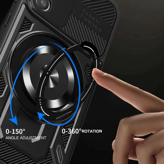 Калъф за Samsung Galaxy A36 5G / A56 5G - RuggedCam - Лилав