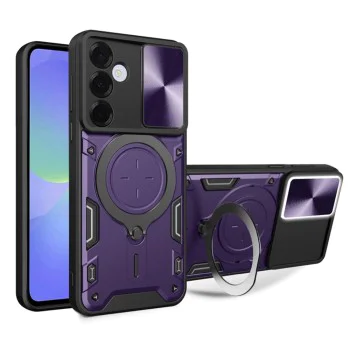 Калъф за Samsung Galaxy A36 5G - CamGuard Pro - Лилав