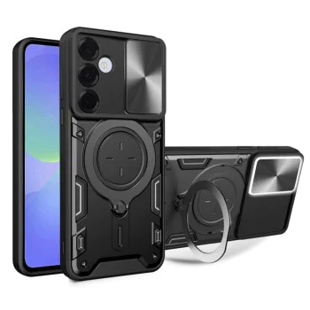 Калъф за Samsung Galaxy A36 5G - CamGuard Pro - черен