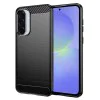 Калъф за Samsung Galaxy A36 5G - Carbon Silicone - Черен