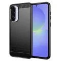 Калъф за Samsung Galaxy A36 5G - Carbon Silicone - Черен