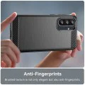 Калъф за Samsung Galaxy A36 5G - Carbon Silicone - Черен