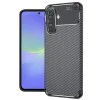 Калъф за Samsung Galaxy A36 5G - CarbonFiber - Черен