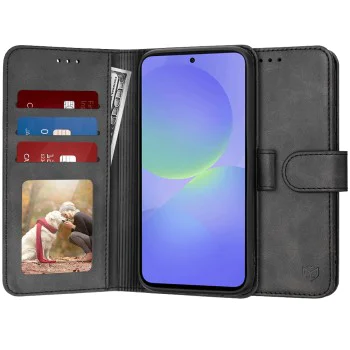Калъф за Samsung Galaxy A36 5G - Diary Book - Черен