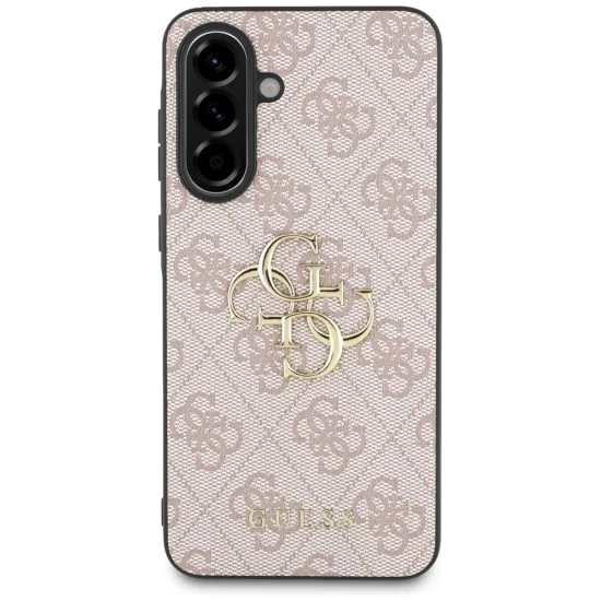 Калъф за Samsung Galaxy A36 5G - Guess - Hardcase 4G Big Logo (GUHCSA364GMGPI) - Розов
