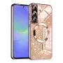 Калъф за Samsung Galaxy A36 5G - Luxury Glitter MagSafe - Rose Gold