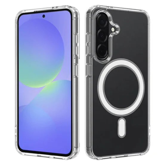 Калъф за Samsung Galaxy A36 5G - MagSafe Pro - Прозрачен