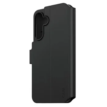 Калъф за Samsung Galaxy A36 5G - PanzerGlass® - Калъф-портфейл с функция CARE и стойка - Черен