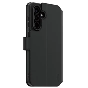 Калъф за Samsung Galaxy A36 5G - PanzerGlass® - Калъф-портфейл с функция CARE и стойка - Черен
