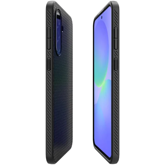 Калъф за Samsung Galaxy A36 5G - Spigen - Liquid Air - Matte Black