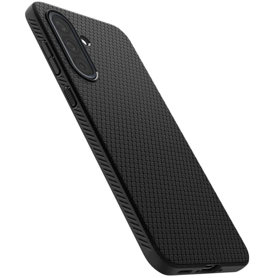 Калъф за Samsung Galaxy A36 5G - Spigen - Liquid Air - Matte Black