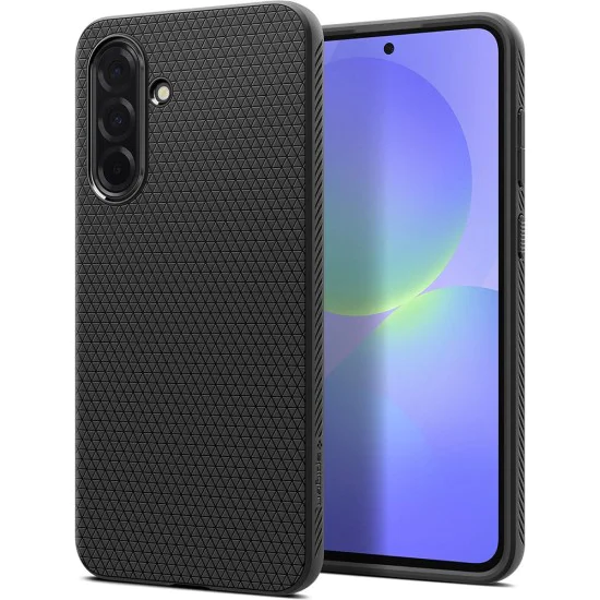 Калъф за Samsung Galaxy A36 5G - Spigen - Liquid Air - Matte Black