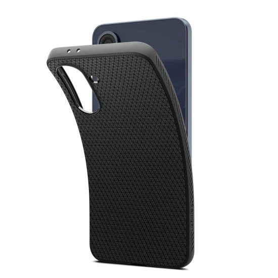 Калъф за Samsung Galaxy A36 5G - Spigen - Liquid Air - Matte Black
