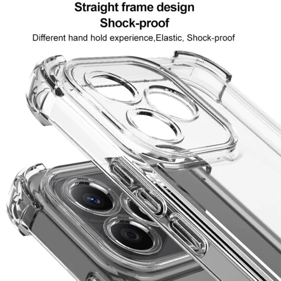 Калъф за Samsung Galaxy A36 5G - Удароустойчив Clear Clear Silicone - Clear