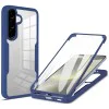 Калъф за Samsung Galaxy A37 5G - Techsuit ColorVerse 360 Series + Протектор - Син
