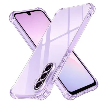 Калъф за Samsung Galaxy A37 5G - Techsuit Shockproof Clear Silicone - Прозрачен