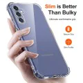 Калъф за Samsung Galaxy A40 - Удароустойчив Прозрачен Силиконов - Прозрачен