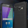 Калъф за Samsung Galaxy A5 2017 A520 - Carbon Silicone - Черен
