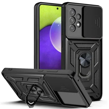 Калъф за Samsung Galaxy A52 4G / A52 5G / A52s 5G - CamShield Series - черен