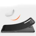 Калъф за Samsung Galaxy A52 4G / A52 5G / A52s 5G - Carbon Silicone - Черен