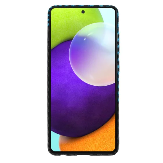 Калъф за Samsung Galaxy A52 4G / A52 5G / A52s 5G - Carbonite FiberShell - Blue Pulse