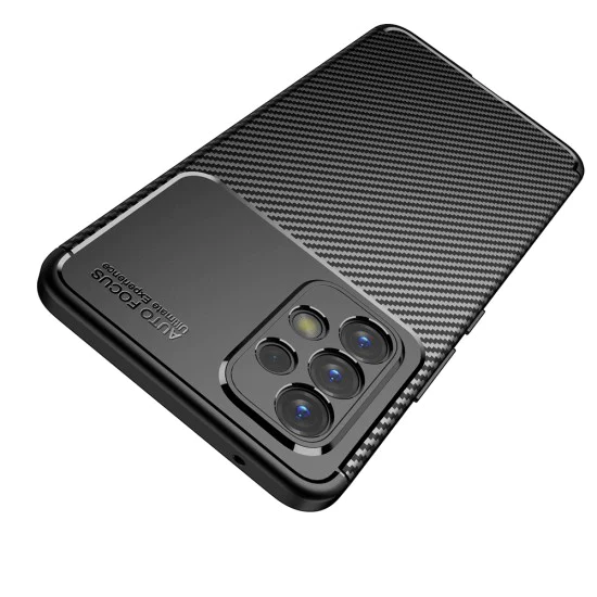 Калъф за Samsung Galaxy A53 5G - CarbonFiber - Черен