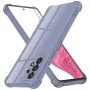Калъф за Samsung Galaxy A53 5G - Techsuit - Удароустойчив Clear Silicone - Опушено Черен