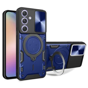 Калъф за Samsung Galaxy A54 - CamGuard Pro - син