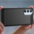 Калъф за Samsung Galaxy A54 - Carbon Silicone - Черен