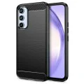 Калъф за Samsung Galaxy A54 - Carbon Silicone - Черен