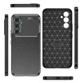 Калъф за Samsung Galaxy A54 - CarbonFiber - Черен