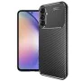 Калъф за Samsung Galaxy A54 - CarbonFiber - Черен
