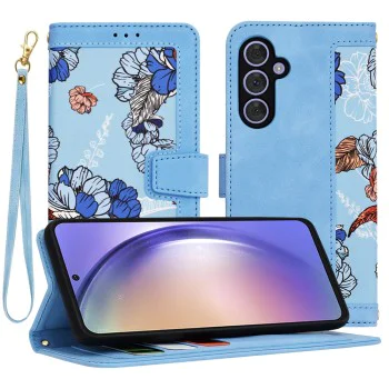 Калъф за Samsung Galaxy A54 - FlipCraft - Vibrant Blue