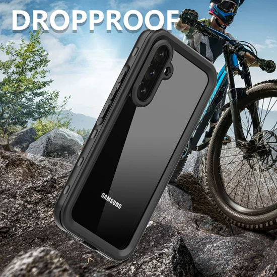 Калъф за Samsung Galaxy A54 - ShellBox Waterproof IP68 Case - черен