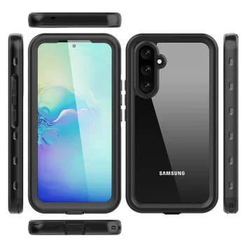 Калъф за Samsung Galaxy A54 - ShellBox Waterproof IP68 Case - черен